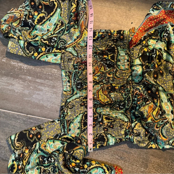 Anthropologie Me 2 Magic Multicolor Boho Patterned Fabric - Picture 6 of 11